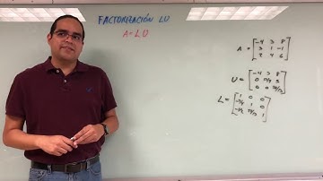 Factorización LU de una Matriz