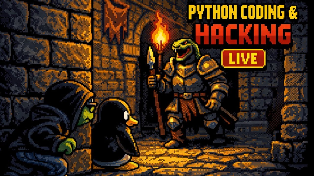 PYTHON CODING & HACKING LIVE! Hacker101 | Cryptohack | Vulnyx Fuser ...