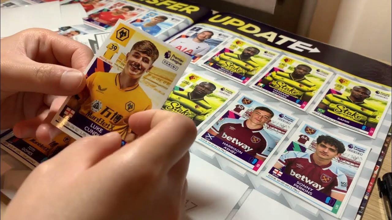 Sticking 2022 Panini Premier League Sticker to relax UPDATE SET No
