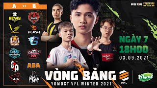 Yomost VFL Winter 2021 [Ngày 7] Cuộc rượt đuổi gay cấn của HQ Esports và Team Flash trên BXH!