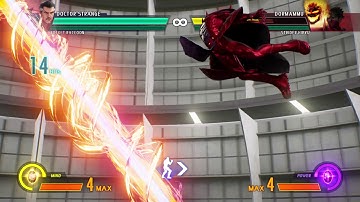 MARVEL VS. CAPCOM: INFINITE Dr Strange Combo Training