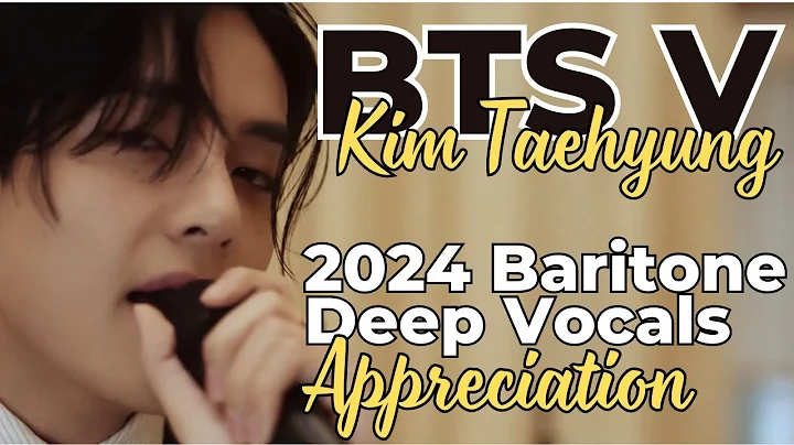 BTS V Kim Taehyung Deep Voice Compilation 2024 #shorts #v
