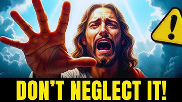 👉GOD SAYS TODAY! IF YOU IGNORE THIS WORD YOU WILL LOSE THE MOST IMPORTANT THING 🙏 Message from God