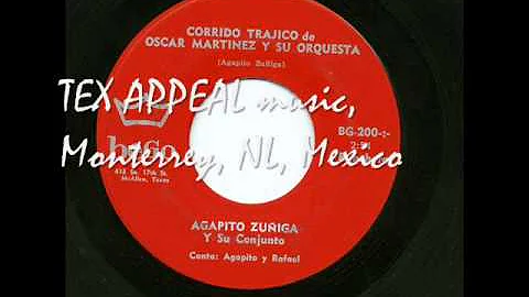 AGAPITO ZUIGA - Corrido Tragico de Oscar Martinez ...