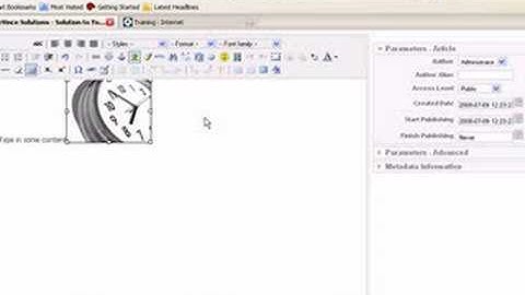 Content Management System Backend Preview JeVince Solutions