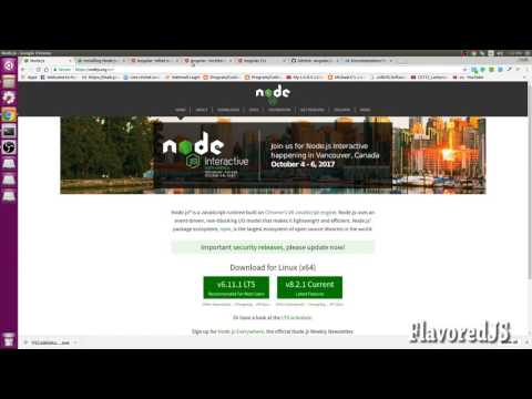 Angular 4 Tutorial -Installation of Angular on Ubuntu and Running Angular App  (Part 2)