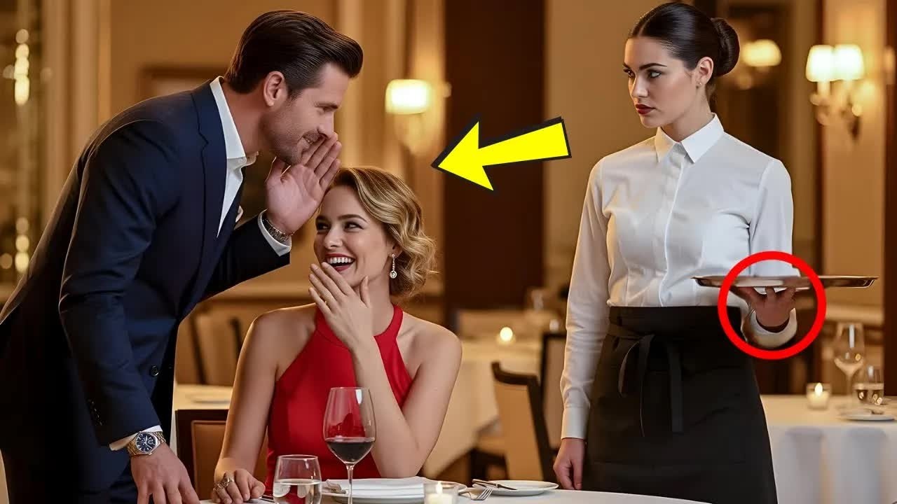 Milliardär verspottet Kellnerin – erstarrt, als sie perfekt auf Französisch antwortet