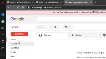 How to email forwarding  body mail to mother mail bangla tutorial 360