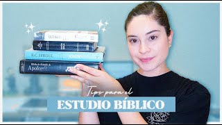 ¿Cómo estudiar un libro de la Biblia? (Mis tips✨)