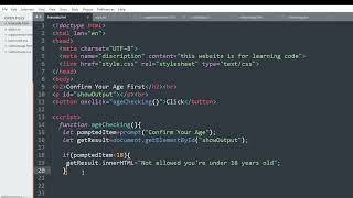 Javascript Tutorial | How to create Prompt in Website | Prompt in JS | Swahili / Kiswahili