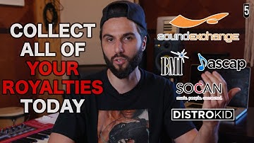 How To Collect ALL of Your Music Royalties