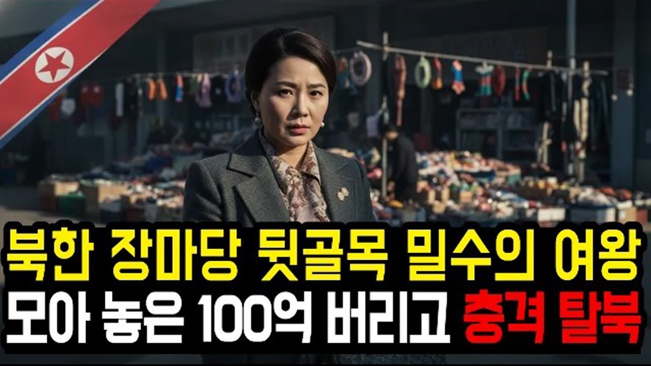 북한 노동자 월급 100배 벌던 '북한 장마당 밀수의 여왕'이 모든 것을 버리고 탈북한 충격 전말 l 감동탈북사연