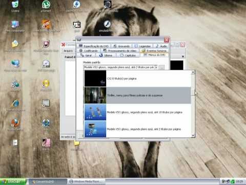Vídeo: Como Fazer Um Menu Para Um Disco Com Avi