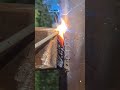 Beginner welders should know how to weld hollow joints on standing square tubes #iti #shorts #tools