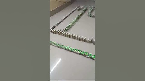 i build the matchbox domino part 143. #shorts #ooocratfs