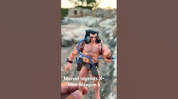 Marvel Legends X-men Wolverine (Weapon X) preview