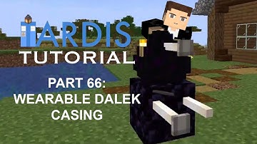 Minecraft 1.19 TARDIS Tutorial Part 66: Wearable Dalek Casing