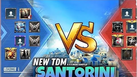 NEW SANTORINI 8v8 TDM IN BGMI FIRST LOOK iPhone 13😍|| TXLALA