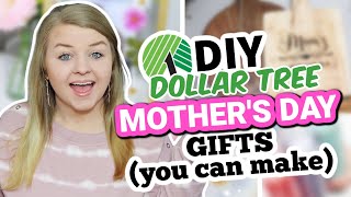 DIY MOTHER'S DAY GIFTS (Easy but Impressive!) | 10 Dollar Tree DIY Mother's Day Gift Ideas 2023