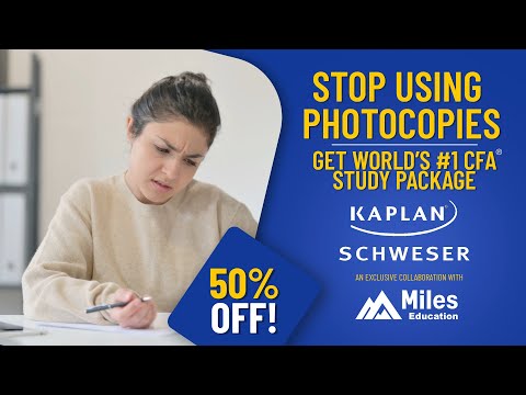 Say NO to Pirated & Outdated CFA Test Banks | Be exam-ready with Miles-Schweser CFA Study Package