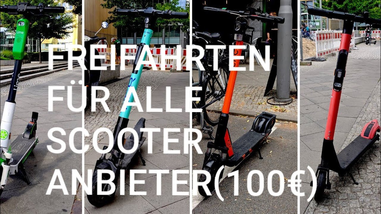 CIRC/TIER/VOI/LIME/HIVE/WIND SCOOTER GUTSCHEIN (GUTSCHEINE FÜR ALLE