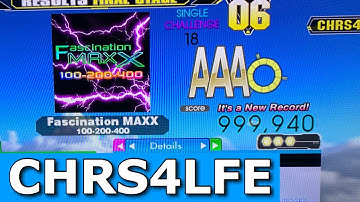 Fascination Maxx (CSP-18) 6p PFC 999,940 World Record [DDR Ace]