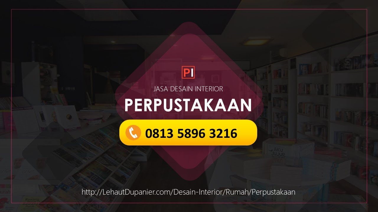  Jasa  Desain  Interior  Perpustakaan Harga  Murah Gratis 