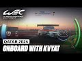 Onboard lap daniil kvyat lamborghini sc63 hypercar i qatar airways qatar 1812 km i fia wec