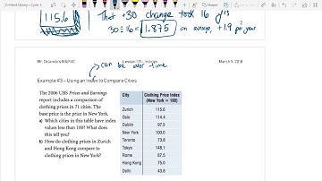 MAP4C 1.11 - Indices