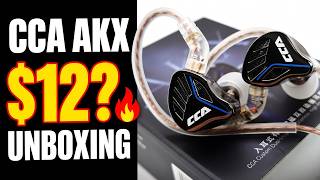 CCA AKX Unboxing & First Impressions | Best Budget Gaming IEM 2026?