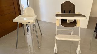 IKEA ANTILOP HIGHCHAIR VS. ORIBEL COCOON HIGHCHAIR