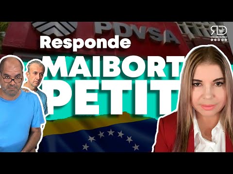 “Yo con criminales solo hablo en las Cortes”, dice Maibort Petit a Samark López sobre PDVSA-Cripto