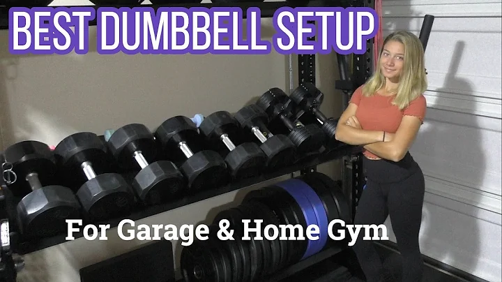 Best Dumbbell Setup for Garage and Home Gym | Core Home Fitness adjustable dumbbells | Rogue Monster