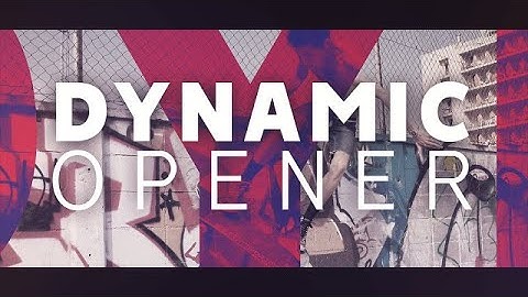 Dynamic Opener Premiere Pro Templates