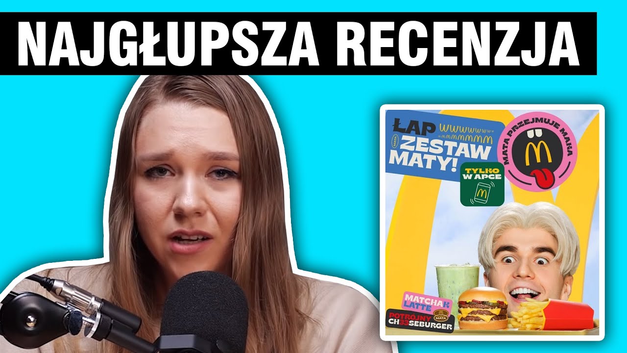 VEGANKA próbuje ZESTAW MATY w McDonalds xD