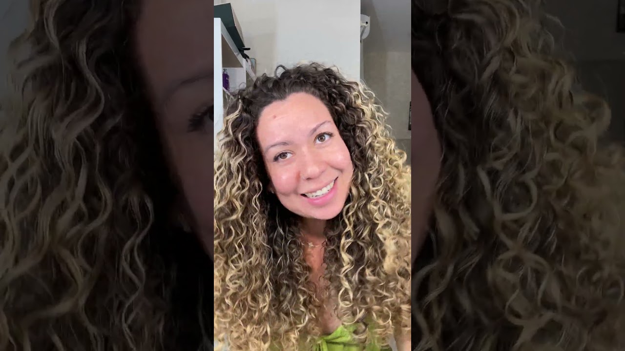 Finalização sem repetir o cabelo #finalização #cachos #hairhacks #hairtutorial #elsevecolageno