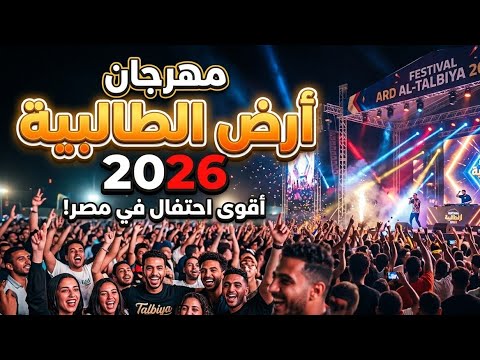 مهرجان أرض الطالبية 2026 موزة وتكيلا مجدي الزهار عمر شيتوس  