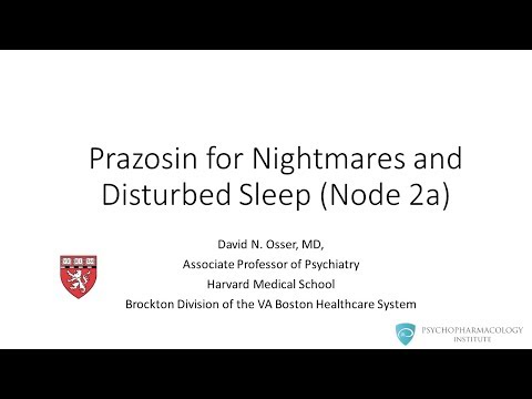 Video: Prazosin: Bivirkninger, Dosering Og Mere