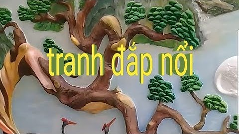 TRANH TƯỜNG ĐẮP NỔI TÙNG HẠC SIÊU ĐẸP