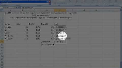 Excel 2007 Funktionsassistenten nutzen