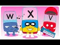 FNF:: Sprunki Alphabet V, W and X | Compilation Incredibox #sprunki #alphablocks