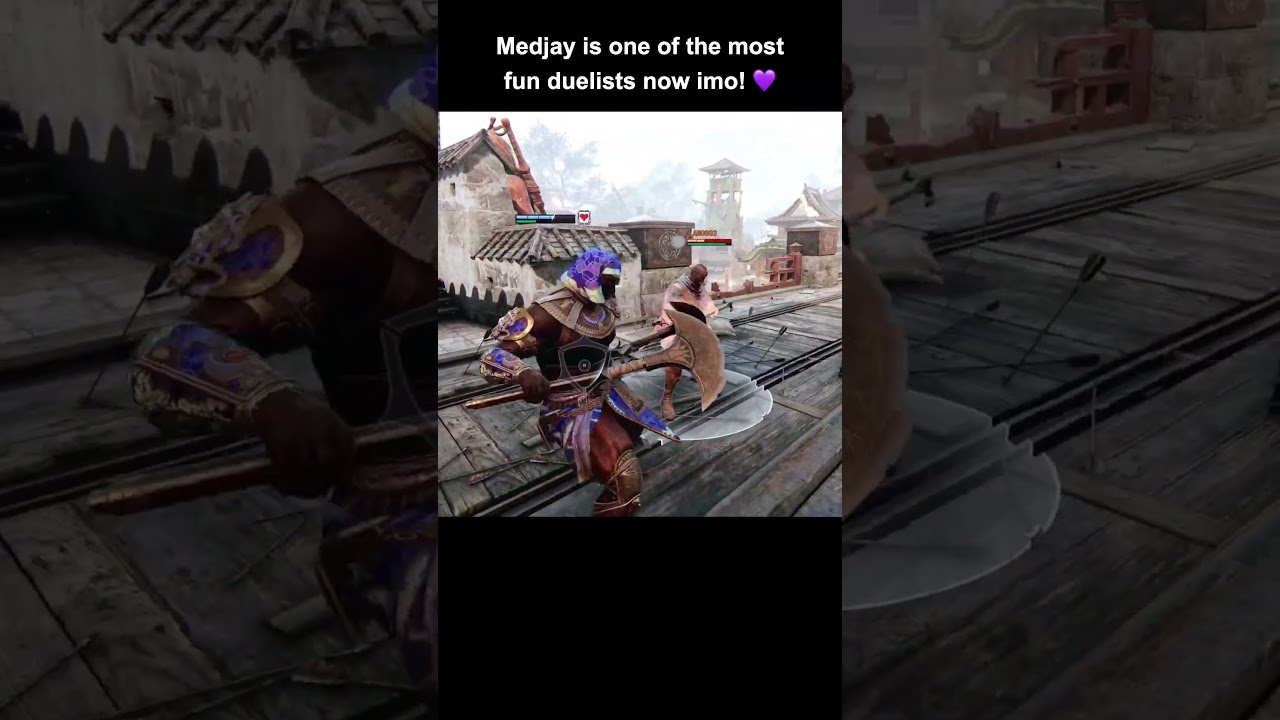 For Honor: Love how you can just go mental with Medjay in duels now! 💜