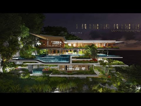 Video: Visio Dream Home: Xalima Island House Martin Ferrero Arkkitehtuuri