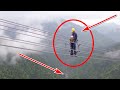 Amazing People Doing Impossible Things! MAN WALKS 1000 FEET ABOVE GROUND