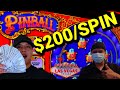 😱 Mira Esté Video Antes De Ir A Jugar al Casino! My First Time Doing $200 Max Bet SPINS ON PINBALL!