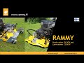 Rammy lawn mower 120 atv and brush cutter 120 atv 2021