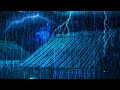 Gentle Night RAIN - Rain Sounds For Sleeping, Thunderstorm Sounds, Relaxation, White Noise, ASMR