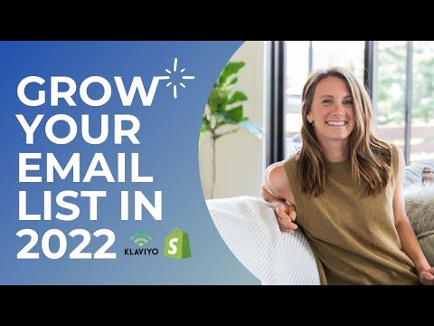 Grow Your Email List in 2022 | Klaviyo Freebie Automation for Shopify Store