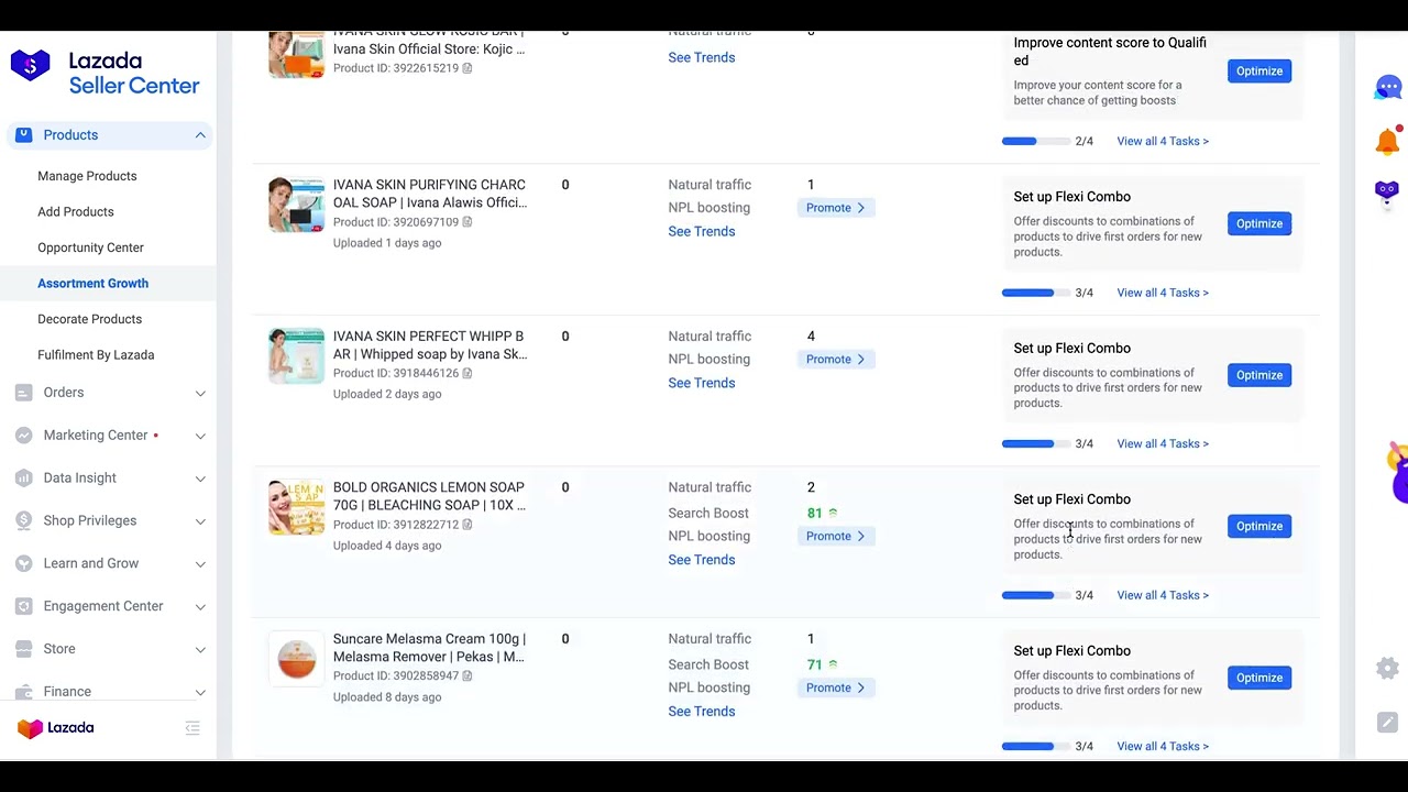 BOOST NEW ITEMS IN LAZADA FOR FREE