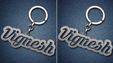 keychain logo design making in pixellab  professional keychain design making tutorial l TwinTechFish